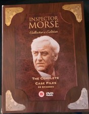 Inspector Morse Complete Series DVD 2002 Thriller Mystery, John Thaw VGC