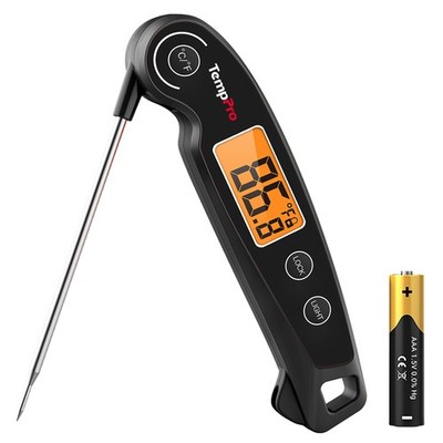 Instant Read Meat Thermometer Digital Food Cooking Grilling Smoking Candy Backli