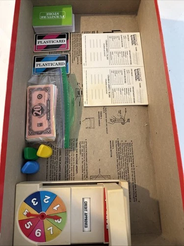 Vintage 1981 Bargain Hunter Board Game Milton Bradley 90% Complete