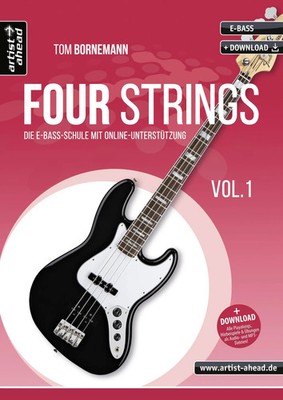 Four Strings Vol. 1 | Die Bass-Schule mit Online-Unterstützung (inkl. Download)