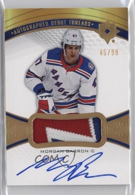 2021 Ultimate Collection Debut Threads 45/99 Morgan Barron Rookie Auto RC 0ze5