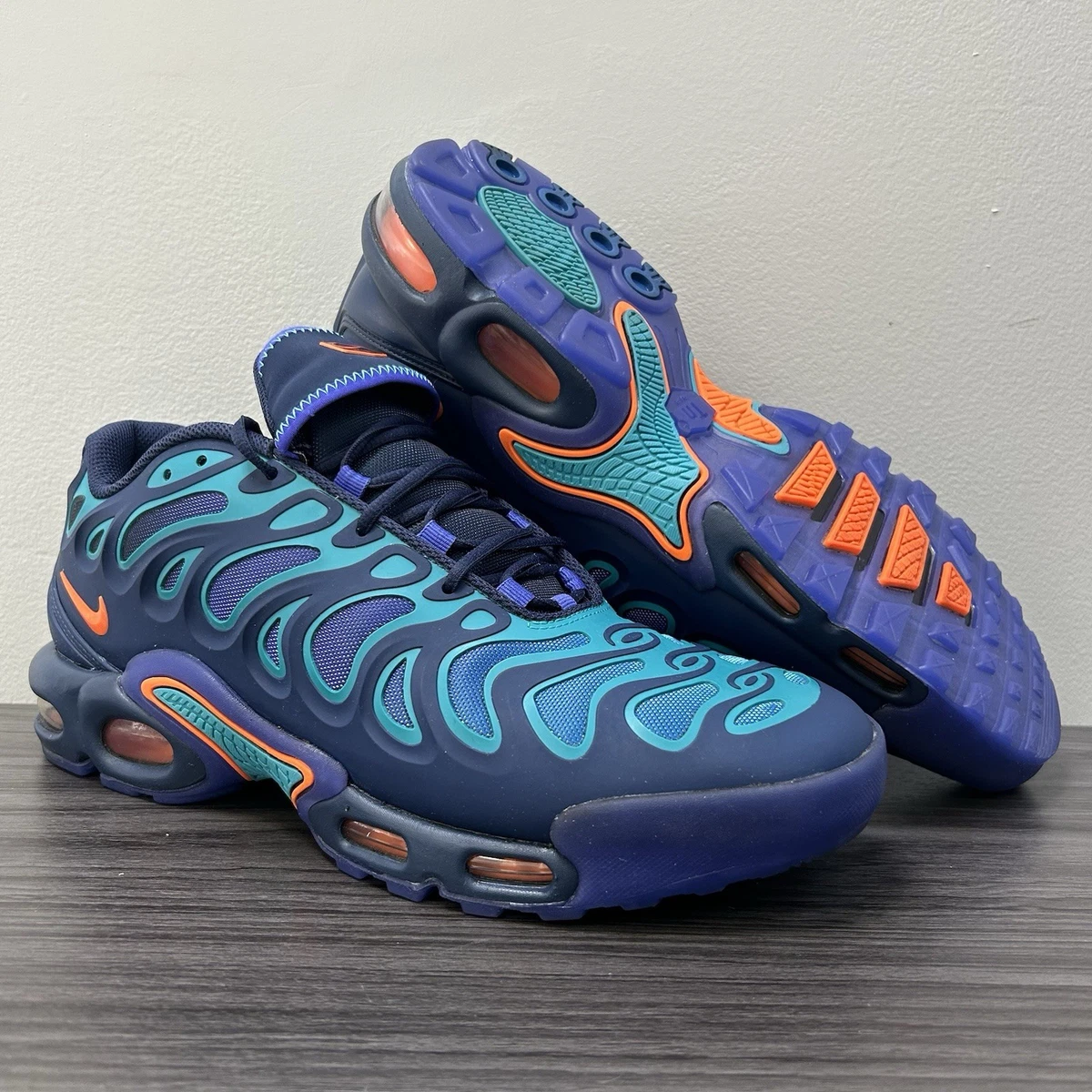 Nike Air Max Plus Drift Men\'s 10.5 Shoes Midnight Navy Dusty Cactus FD4290 400 NIKE Air Max Plus Drift FD4290 400 - Shiekh main image 3