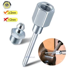 Bearing Grease Gun Needle Tip of The Mouth, Removable Needle Nose Head Nozzle A+