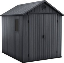 Keter Darwin Grey 6x8ft Outdoor Storage Shed ⬇️ Limited Time Price Drop ⬇️⬇️