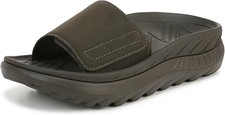Vionic Unisex Rejuvenate Dark Khaki Sandals NW/OB M10.5 / W12