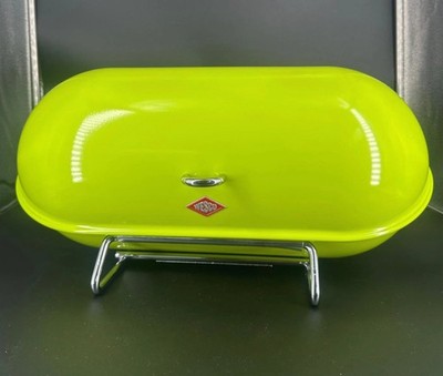 Wesco Breadboy Brotbox Brotkasten Brotdose limegreen Brotmesser gratis NEU OVP