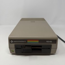 Vintage Commodore 64 Model 1541 Single Drive Floppy Disk - Powers On UNTESTED