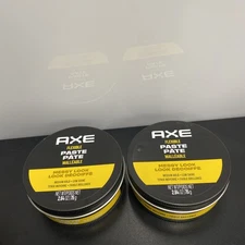 2X AXE Flexible Paste Messy Hair Look  2.64 Oz  - Medium Hold - Low Shine