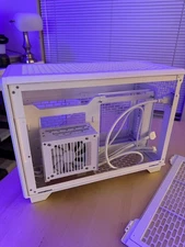 THERMALTAKE TR 100 MINI CASE WITH LIAN LI SP 850 WATT POWER SUPPLY AND CABLES