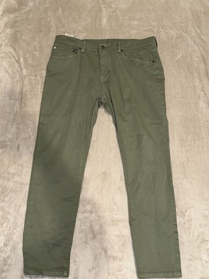 Brooks Brothers Slim Fit Chinos Men's 38x30, Olive Green *FREE SHIPPING*
