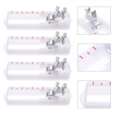 4 Pcs Industrial Sewing Machine Foot Buttonhole Presser Pressure Feet