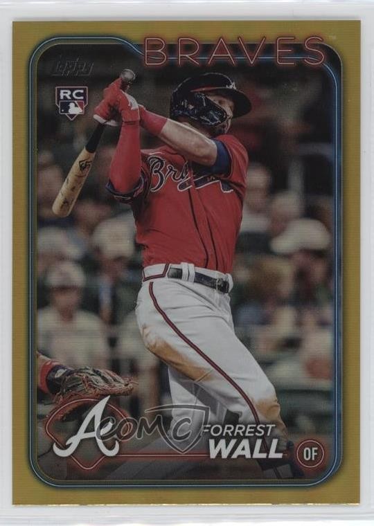 2024 Topps Series 2 Gold Foil Forrest Wall #391 1ht8