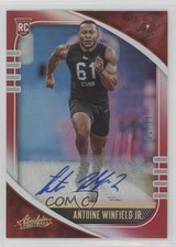 2020 Absolute Rookie Signatures Red Spectrum 2/50 Antoine Winfield Jr Auto 1at1