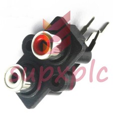 1Pcs NEW PCB Mount 2 RCA Female Stereo Aux Audio Video Jack AV Socket Connector