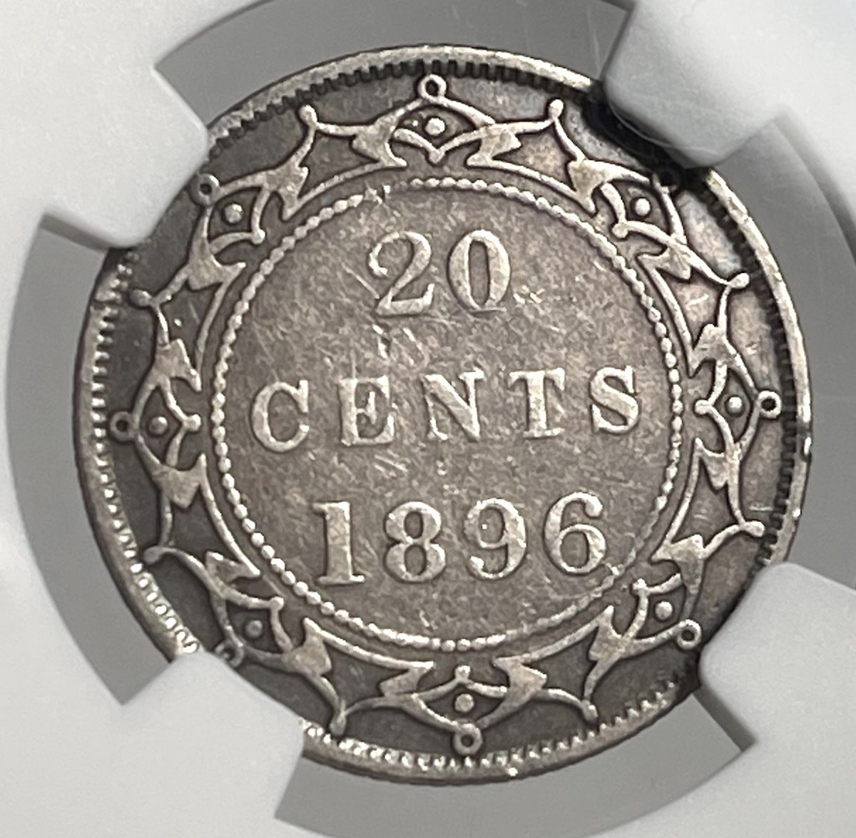 1896 Newfoundland 20C Large “96” NGC VF25 Silver Coin Victoria | eBay