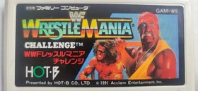 WWF WrestleMania Challenge Nintendo Famicom NES Japan Hot.B HVC-W9 1991 Wrestlin