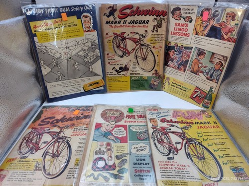 Dell 1957 Disney Lot of 6 Comic Books 10 Cent Price - Picture 2 of 20