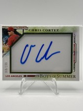 2025 Panini Boys of Summer #1 Chris Cortez Jumbo Acetate Signatures #/199