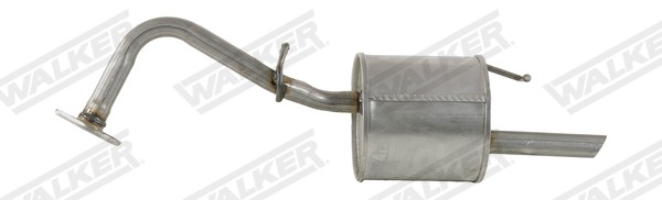 Walker EndschalldäMpfer SchalldäMpfer Hinten FüR Toyota Yaris NHP13 NSP13-image