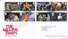 GB ROYAL MAIL FDC FIRST DAY COVER 2022 THE ROLLING STONES STAMP SET TALLENTS