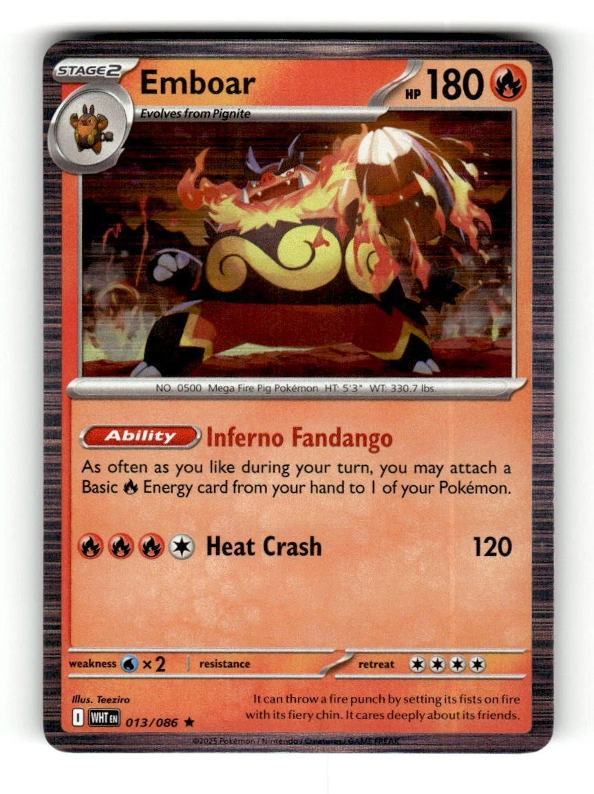 エンブオーAR PSA 10 EMBOAR Pokemon Emboar for sale | eBay