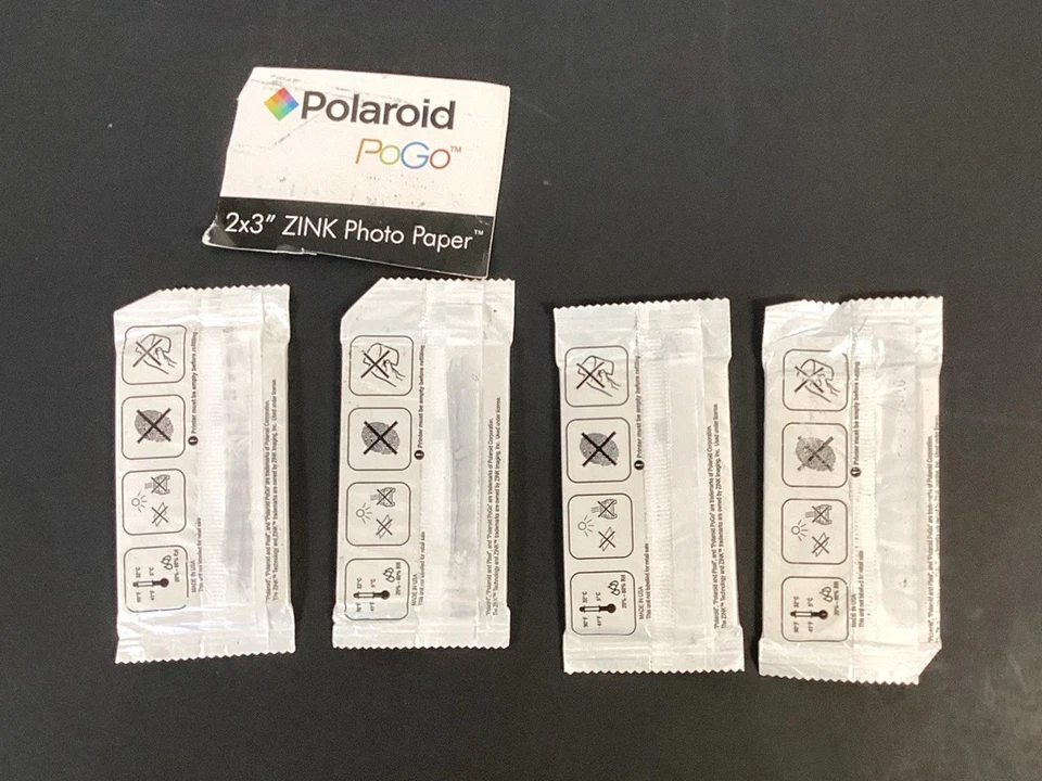 Polaroid PoGo 2x3" ZINK Photo Paper 40 Sheets – 4 Packs of 10 - Image 2 of 2