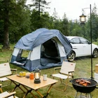 Outdoor 3-4 Persons SUV Camping Tent Car Trunk Tent SUV Boot Tent with Rain-Fly