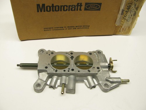 NEW GENUINE OEM Motorcraft CM-4401 Carburetor Base W/ Butterfly Valves - Picture 1 of 4