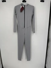 Women’s BonaFide Arcana Base Jumpsuit Light Grey Size XL