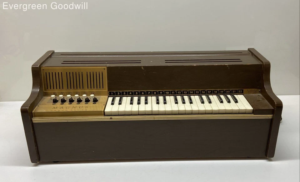 Órgano de acordes Magnus solo para piezas o reparación Foto 3 de 4