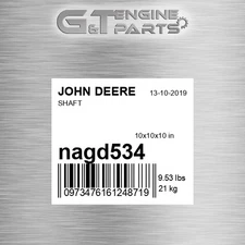 NAGD534 SHAFT fits JOHN DEERE (New OEM Open Box)