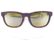 Image of Maui Jim KAPII Dark Matte Havana Green Sunglasses HT617-10A / MJ0617S-003 54