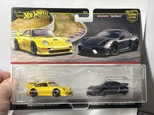 Hotwheels 1/64 🇨🇵 2pack , Porsche 993 GT2 + Porsche 718 Cayman Gt4 de 2024