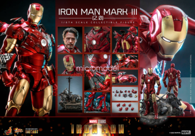 Hot Toys MMS664D48 Iron Man Mark 3 III 1/6 Diecast Action Figure