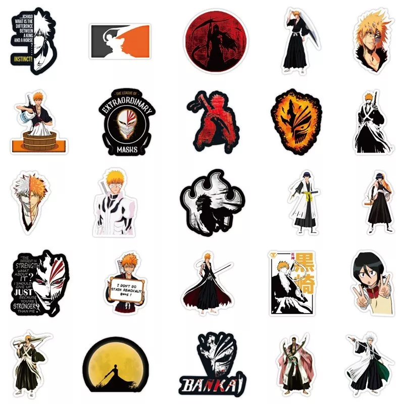 Shop Bleach Anime Stickers with great discounts and prices online - Dec  2023