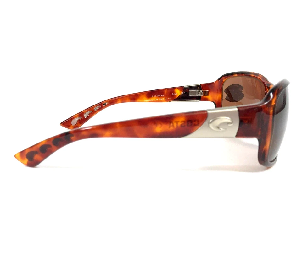 Gafas de sol Costa INLET 0699042-0158 monturas cuadradas tortuga cobre plata 580P Foto 4 de 4