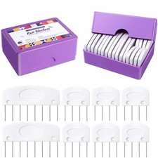 40Pcs Knit Blockers  Pins Kit, Knit Blocking Combs for Blocking Knitting, Cr...