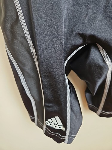 Adidas WRESTLING Team SINGLET Black White Tournament Jock High School XS - Picture 2 of 9