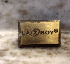 1" Vintage La-Z-Boy Metal Pinback Pin  G11