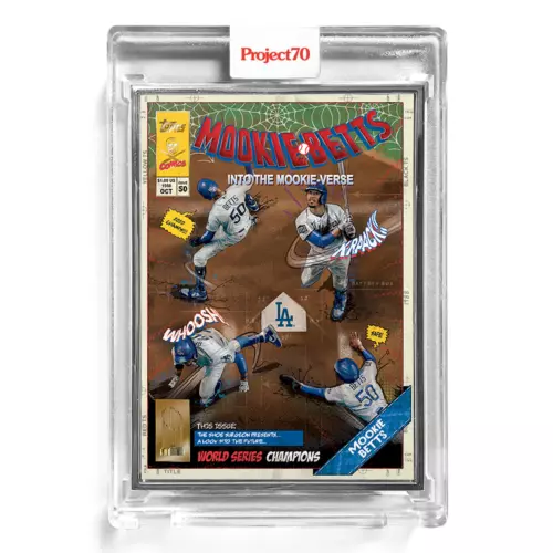 Topps Project70 #220 - 1988 Mookie Betts by The Shoe Surgeon Artist Proof #20/51
