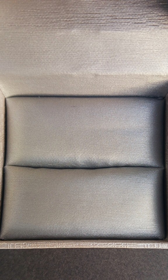 Zales Jewelers EMPTY Jewelry Ring Box Silver Bulk Clamshell + Insert