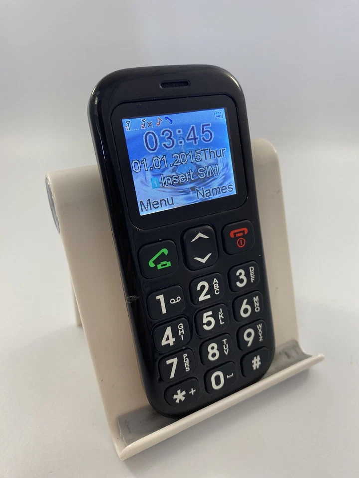 Unbranded W03 Ezzy Black Unlocked Dual Sim Classic Mobile Button Phone - Image 4 of 4