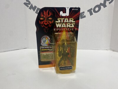 Star Wars Episode 1 Destroyer Droid w/ Comm Tech Chip (Droideka) 1998