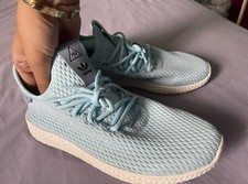 adidas Pharrell x Tennis Hu Ice Blue for Sale | Authenticity