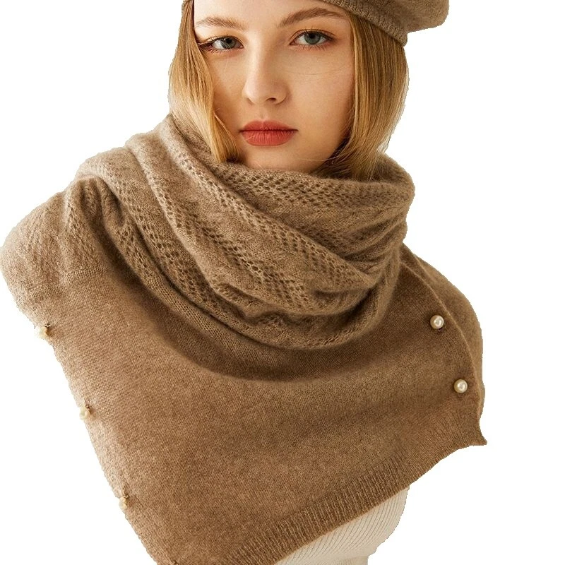 Suéteres para mujer Sólido Abrigo de cachemira