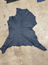 Blue leather Calf hide Calfskin 7.6 sq. ft. for bookbinding Z2