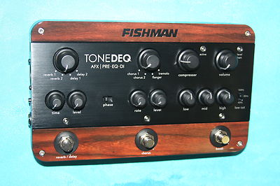 FISHMAN TONEDEQ[美品] Amazon.com: Fishman ToneDEQ Acoustic Instrument Preamp with