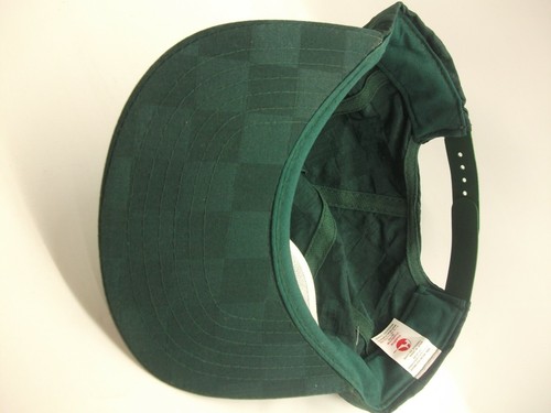 Belisle Nutrition French Francais Hat Vintage Green Nylon Snapback Baseball Cap - Picture 7 of 8