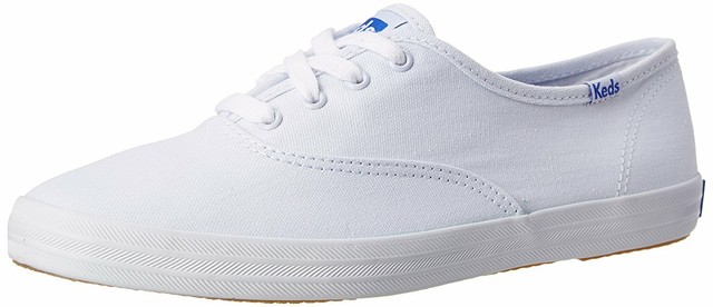 Womens Keds Champion Original White Canvas Shoes SNEAKERS ...
