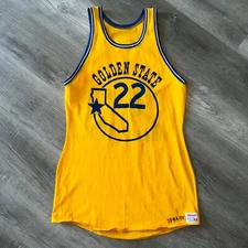 ODIS ALLISON Game Worn 1971-72 Golden State Warriors Jersey First Season as GSW